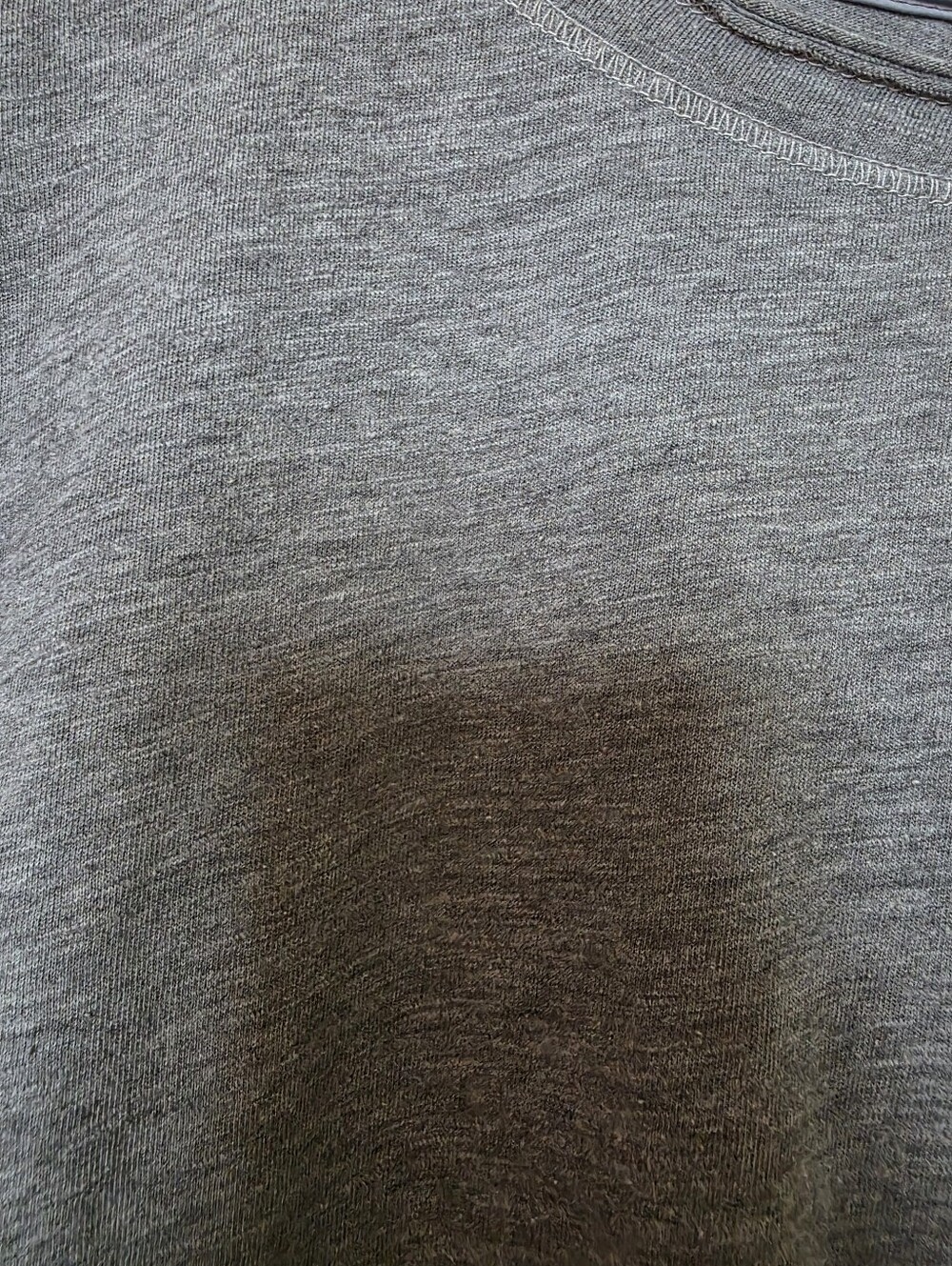 Abercrombie & Fitch Short Sleeve Pocket Tee, Heather Gray, XS - Picture 6 of 8